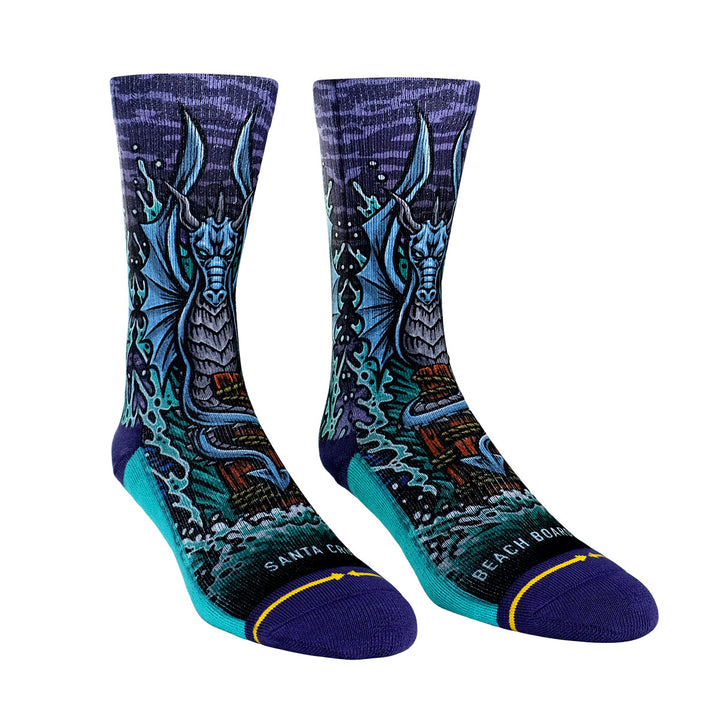 Boardwalk Fright Walk MERGE4 Socks Side View
