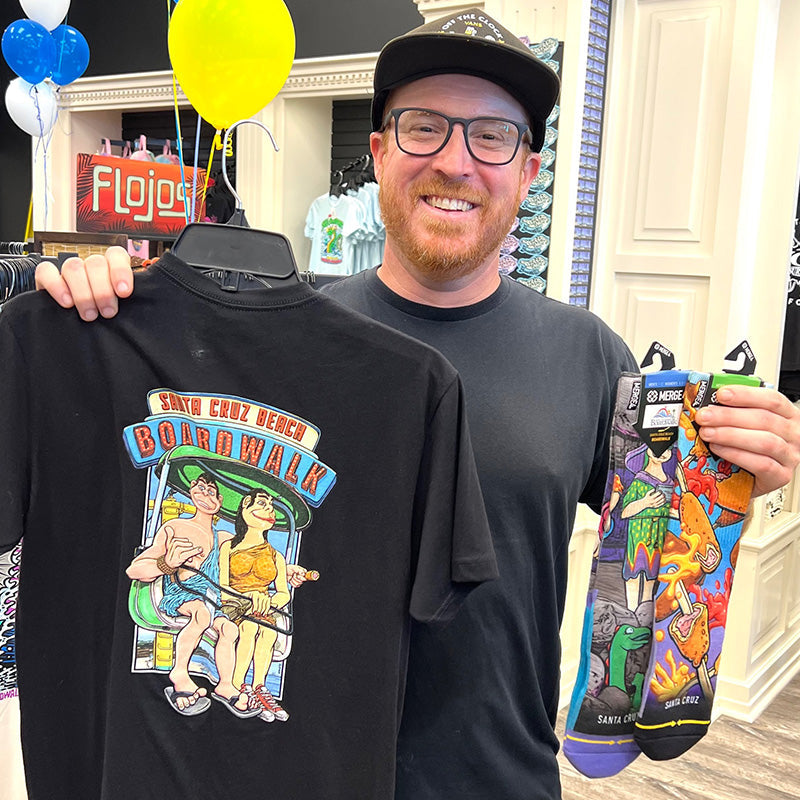 Santa Cruz Beach Boardwalk's Artist-Created Apparel and Home