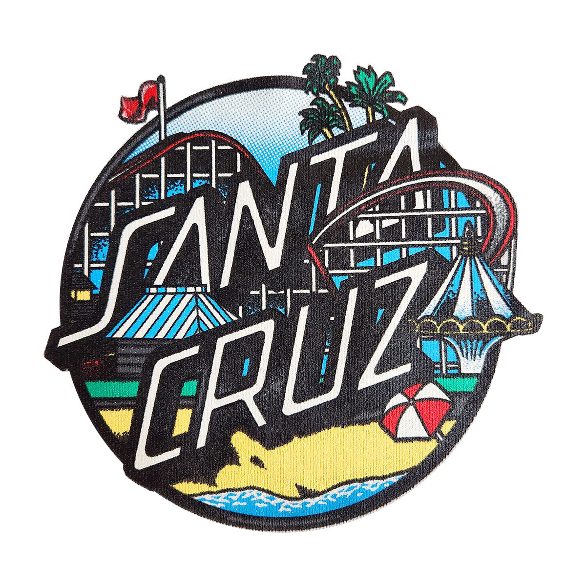 Exclusive Santa Cruz Beach Boardwalk NHS Coaster Dot Apparel