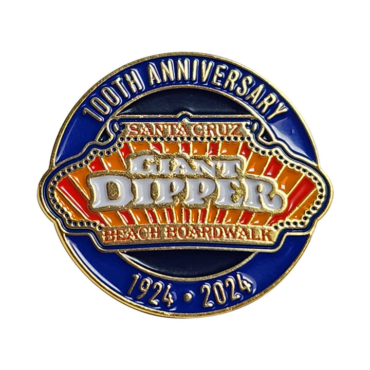 Giant Dipper 100th Anniversary Enameled Pin