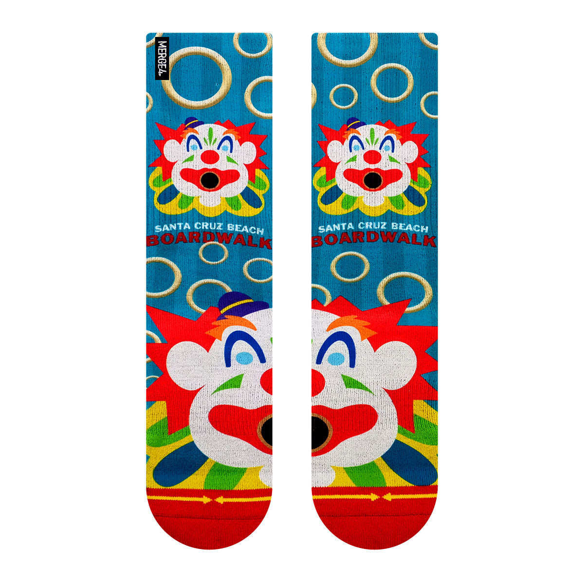Boardwalk Cave Train Crew Socks by MERGE4 – Santa Cruz Beach Boardwalk