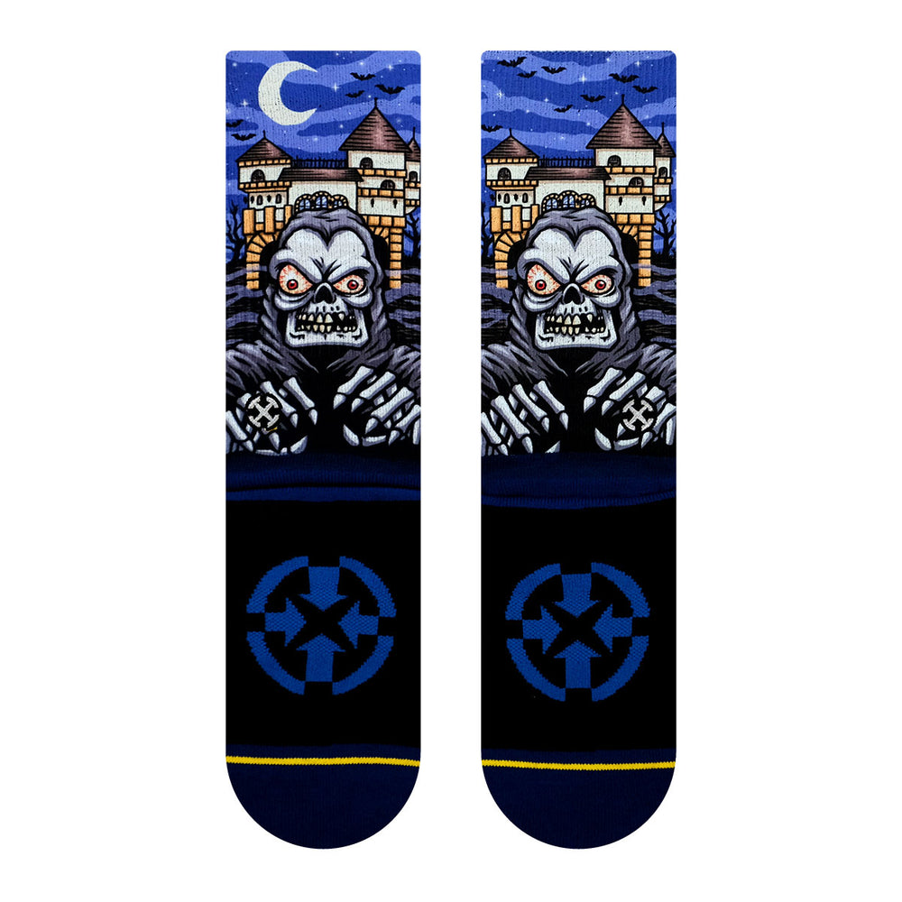 Boardwalk Haunted Castle MERGE4 Socks Back