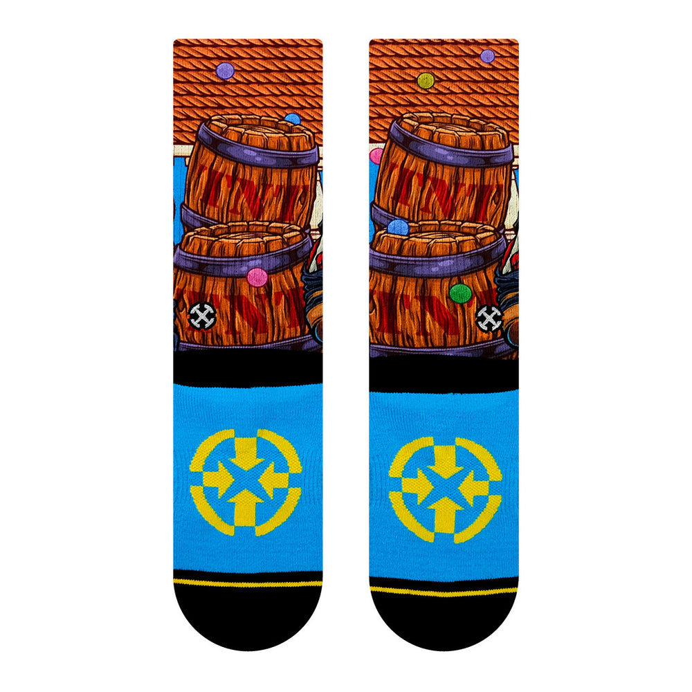 Boardwalk Mini Golf Pirate MERGE4 Socks Back