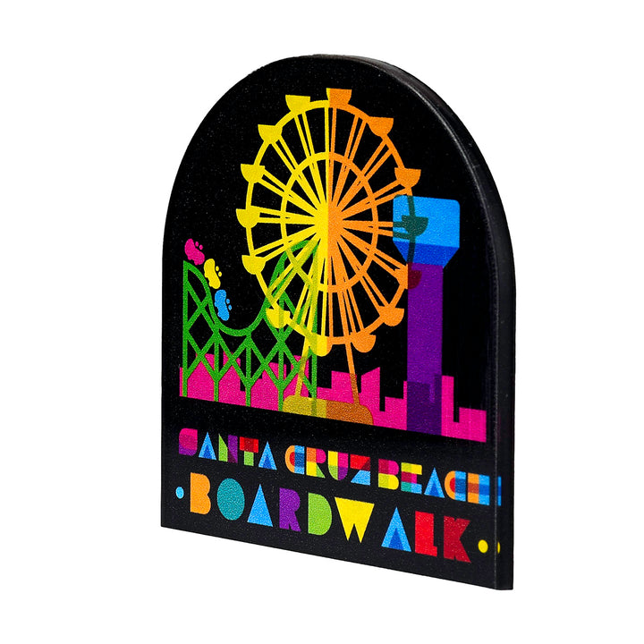 Beach Boardwalk Neon Park Magnet