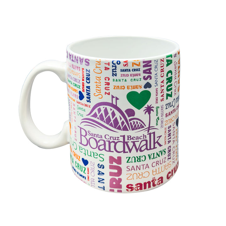 Santa Cruz Beach Boardwalk Coffee Mug side view