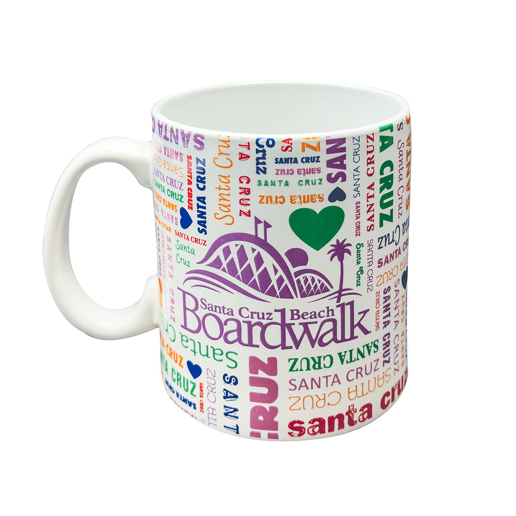 Santa Cruz Boardwalk Coffee Mug Santa Cruz Beach Boardwalk