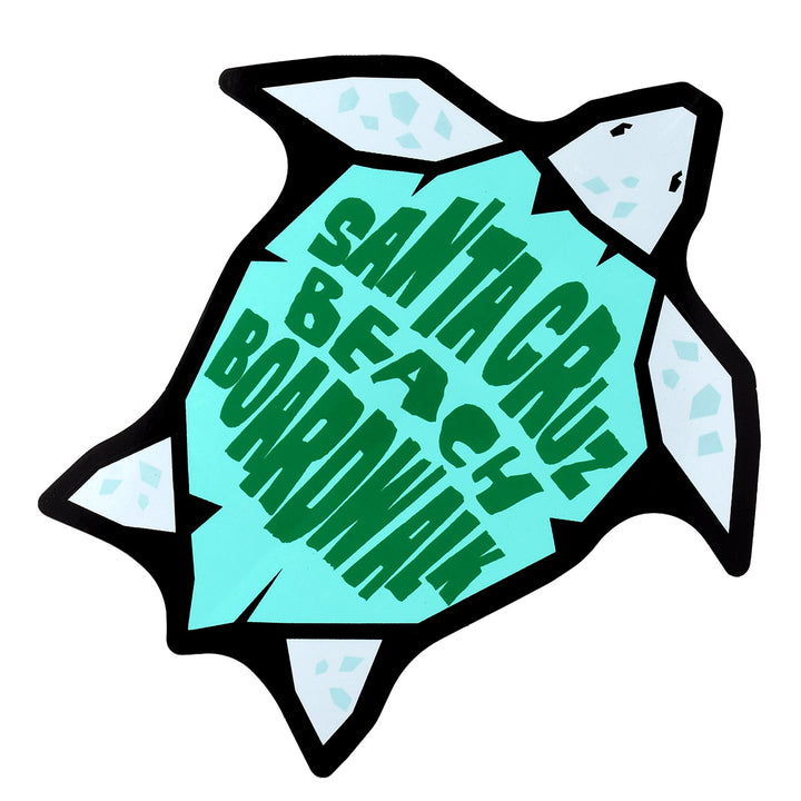 Beach Boardwalk Turtle Sticker