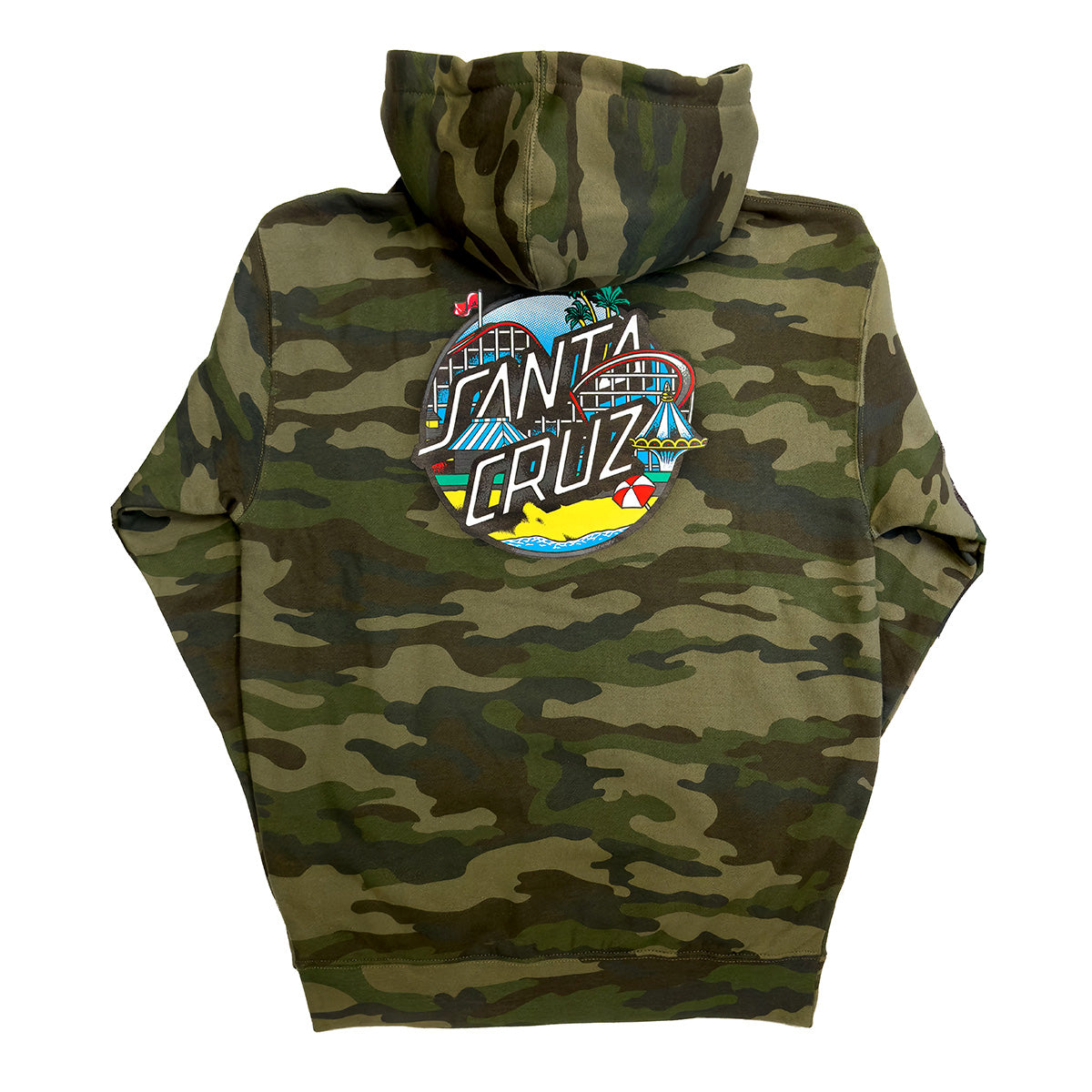 Santa cruz hoodie camo sale