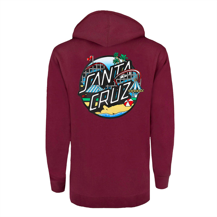 Coaster Dot Men's Zip Hoodie