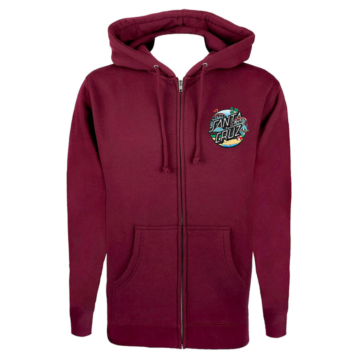 Coaster Dot Men's Zip Hoodie