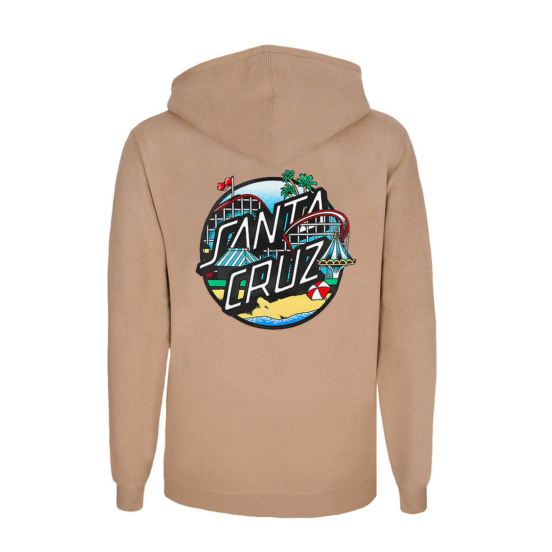 Coaster Dot Men's Zip Hoodie