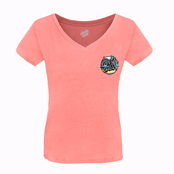 Coaster Dot Women's V-Neck T-Shirt