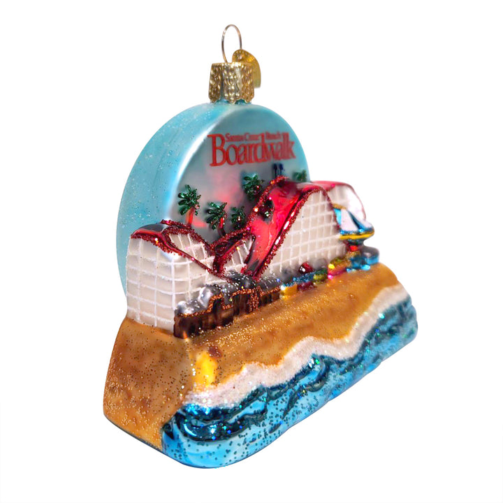 Giant Dipper 100th Anniversary Christmas ornament side view