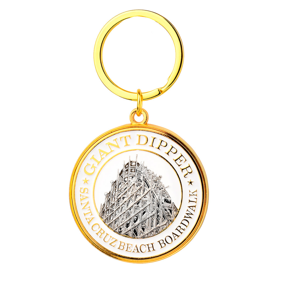 Giant Dipper Keychain White