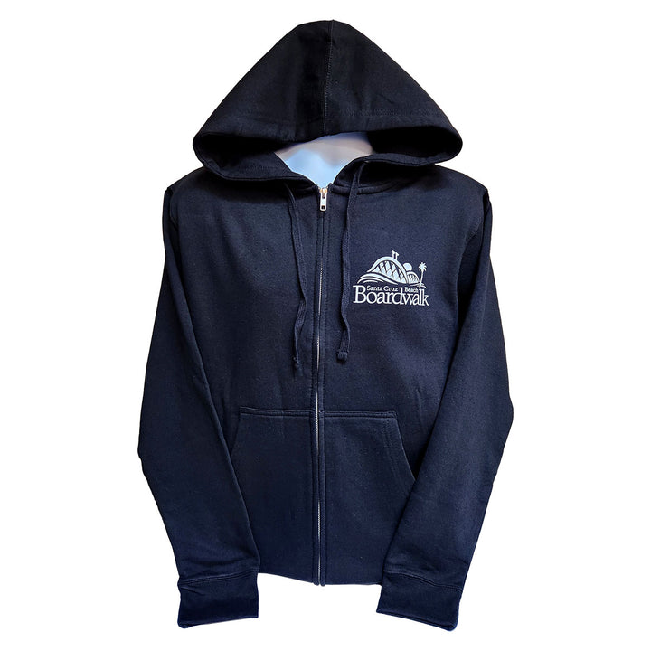 Sky Glider Midweight Zip Hooded Sweatshirt by Artist Maia Negre