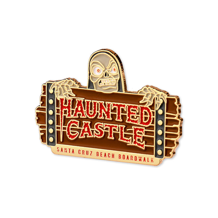 Haunted Castle Enamel Pin