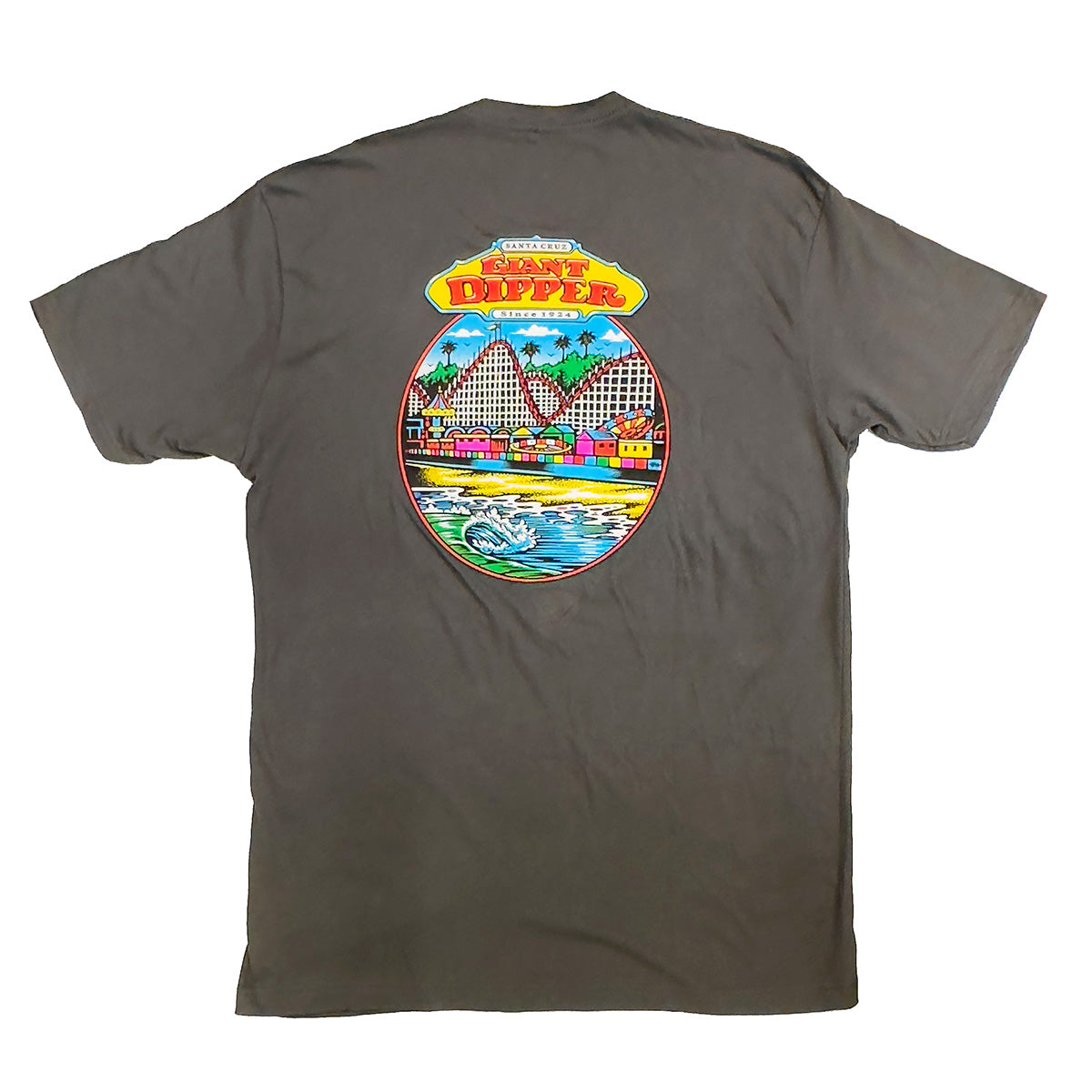 Giant Dipper Men’s Short-Sleeve Shirt by Artist Jimbo Phillips