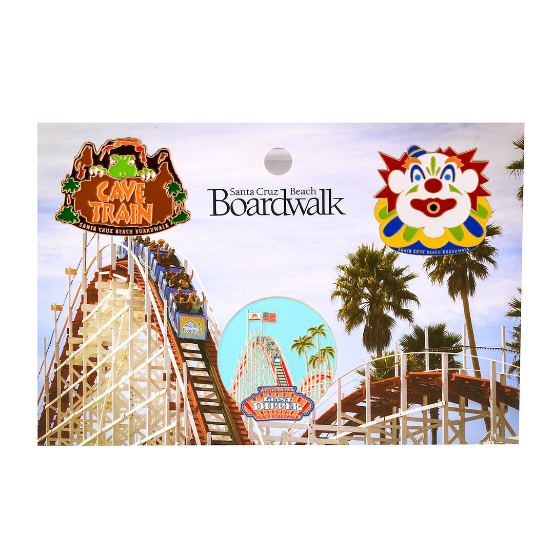 Boardwalk Enamel Pin Set