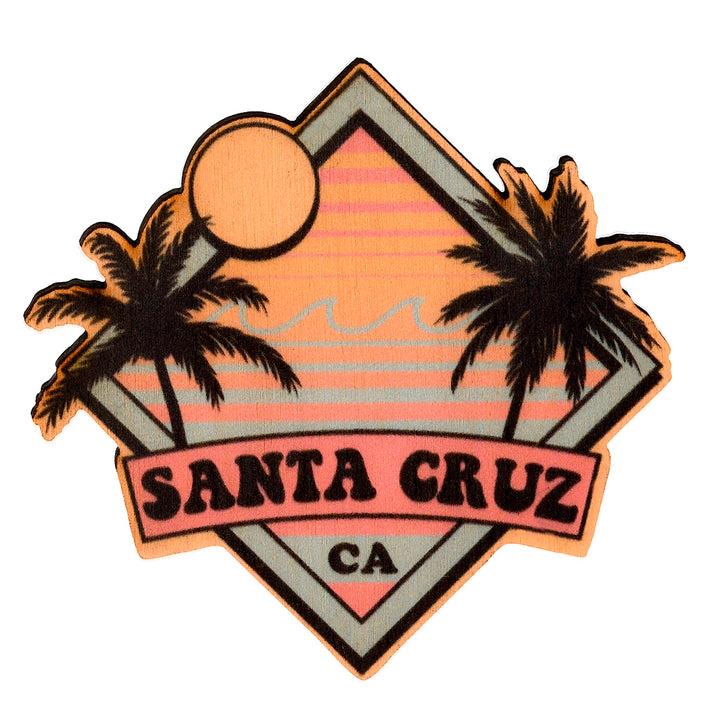 Santa Cruz Diamond Palms Magnet