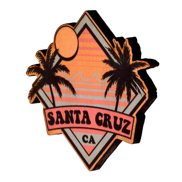 Santa Cruz Diamond Palms Magnet