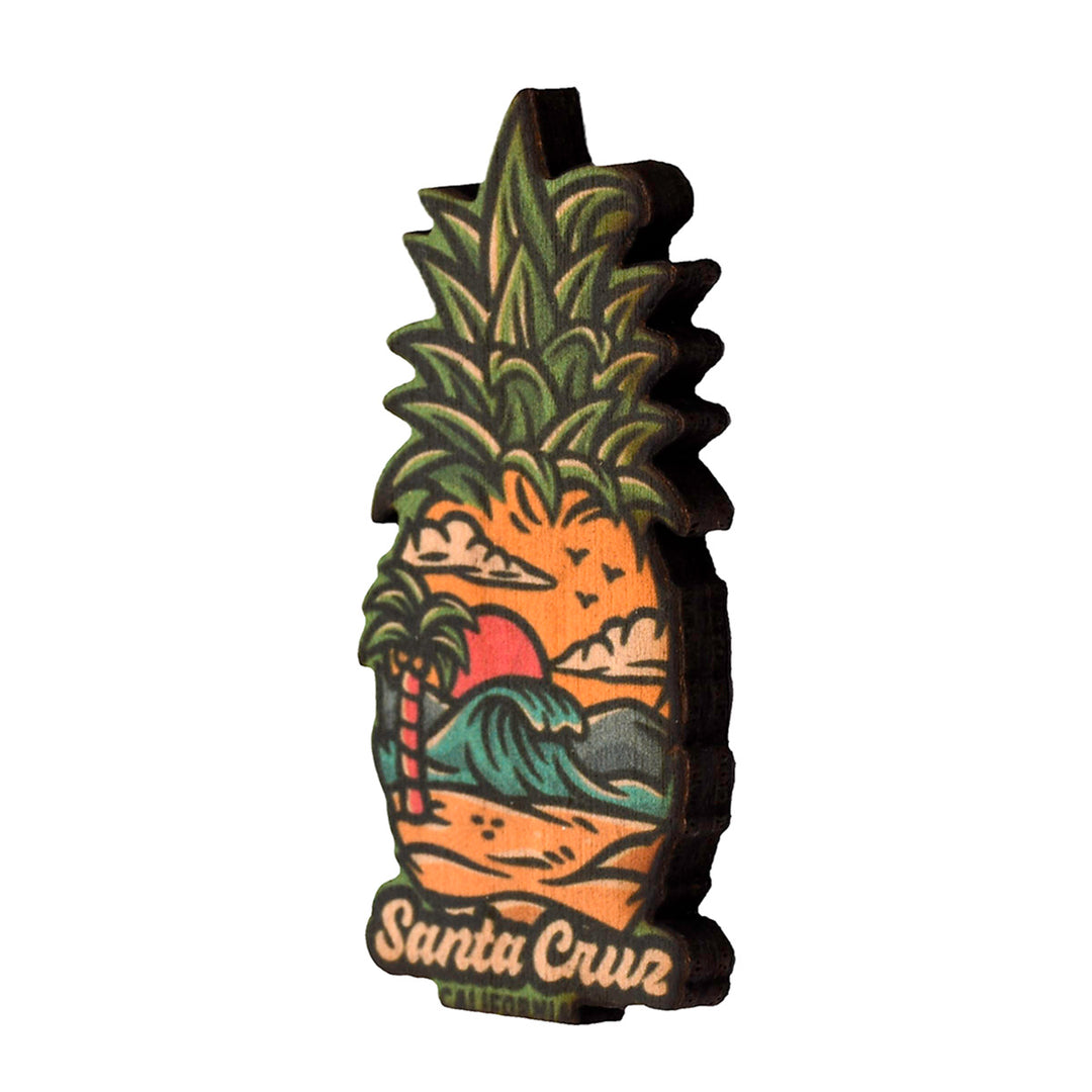 Santa Cruz Pineapple Magnet