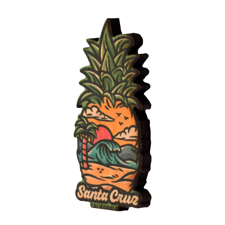 Santa Cruz Pineapple Magnet