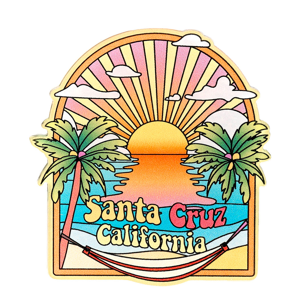 Santa Cruz Sunset Magnet