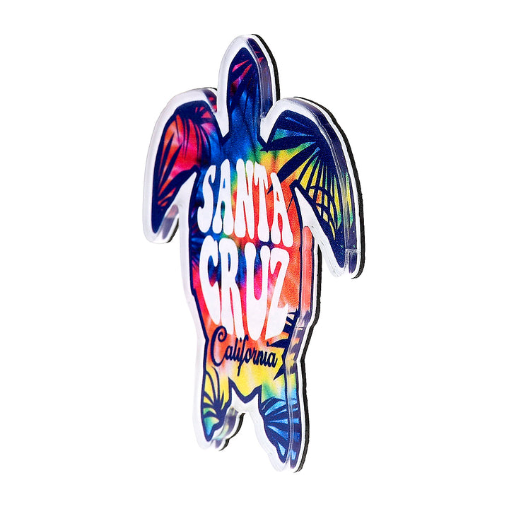 Santa Cruz Tie Dye Turtle Magnet