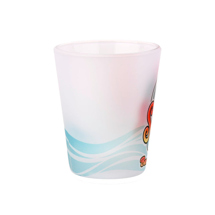 Boardwalk Wave Frosted Shot Glass