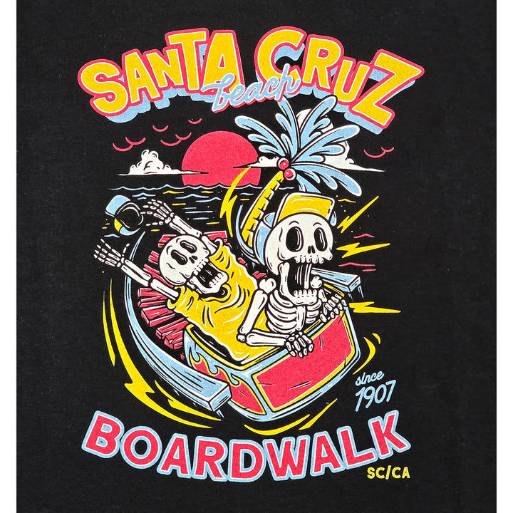 Skelli Beach Boardwalk Youth T-shirt