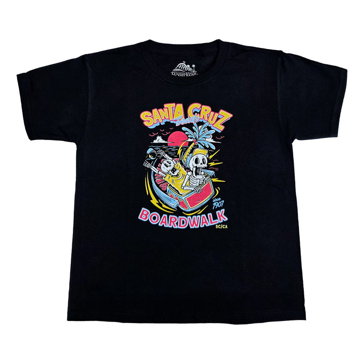 Skelli Beach Boardwalk Youth T-shirt