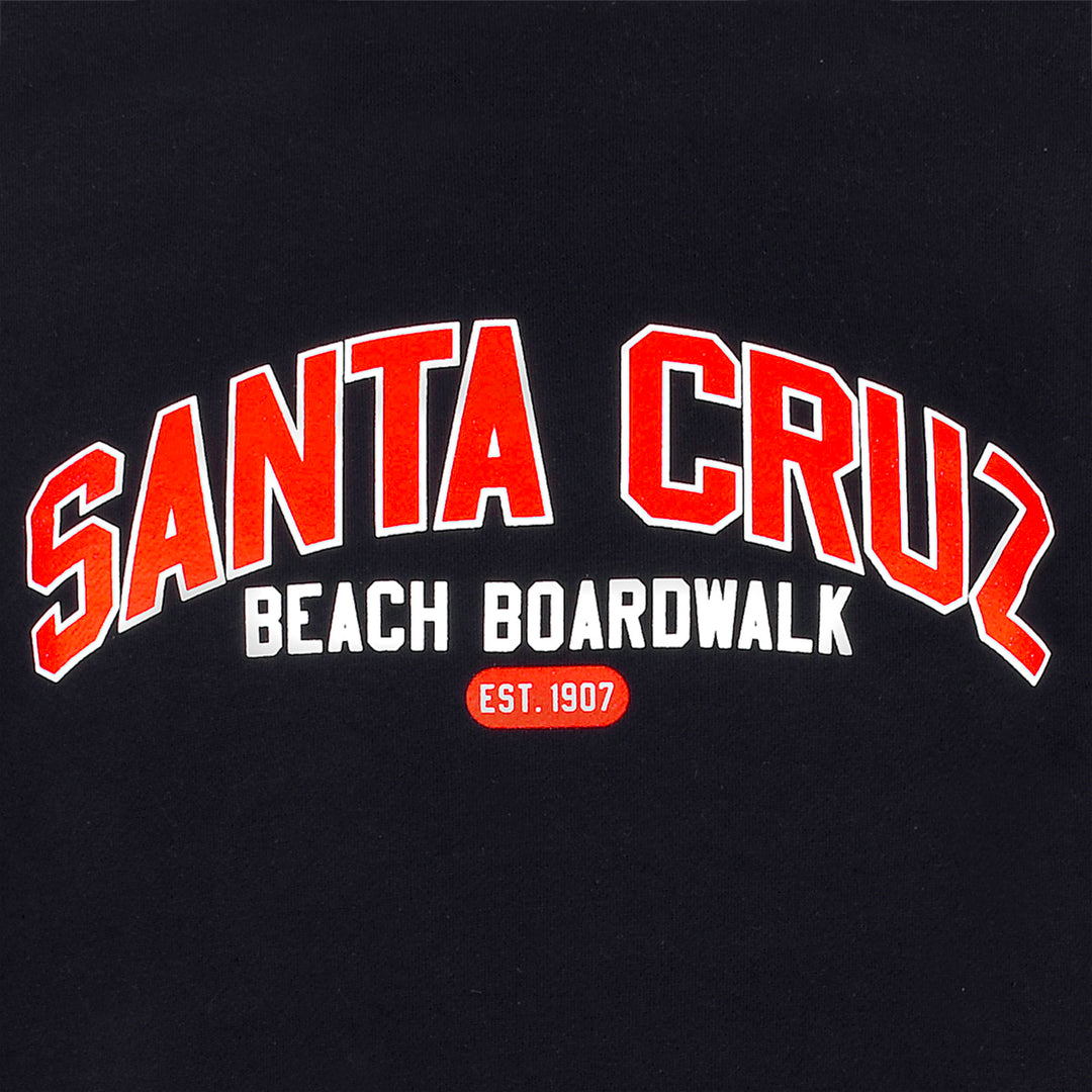 Beach Boardwalk Varsity Crew Sweatshirt