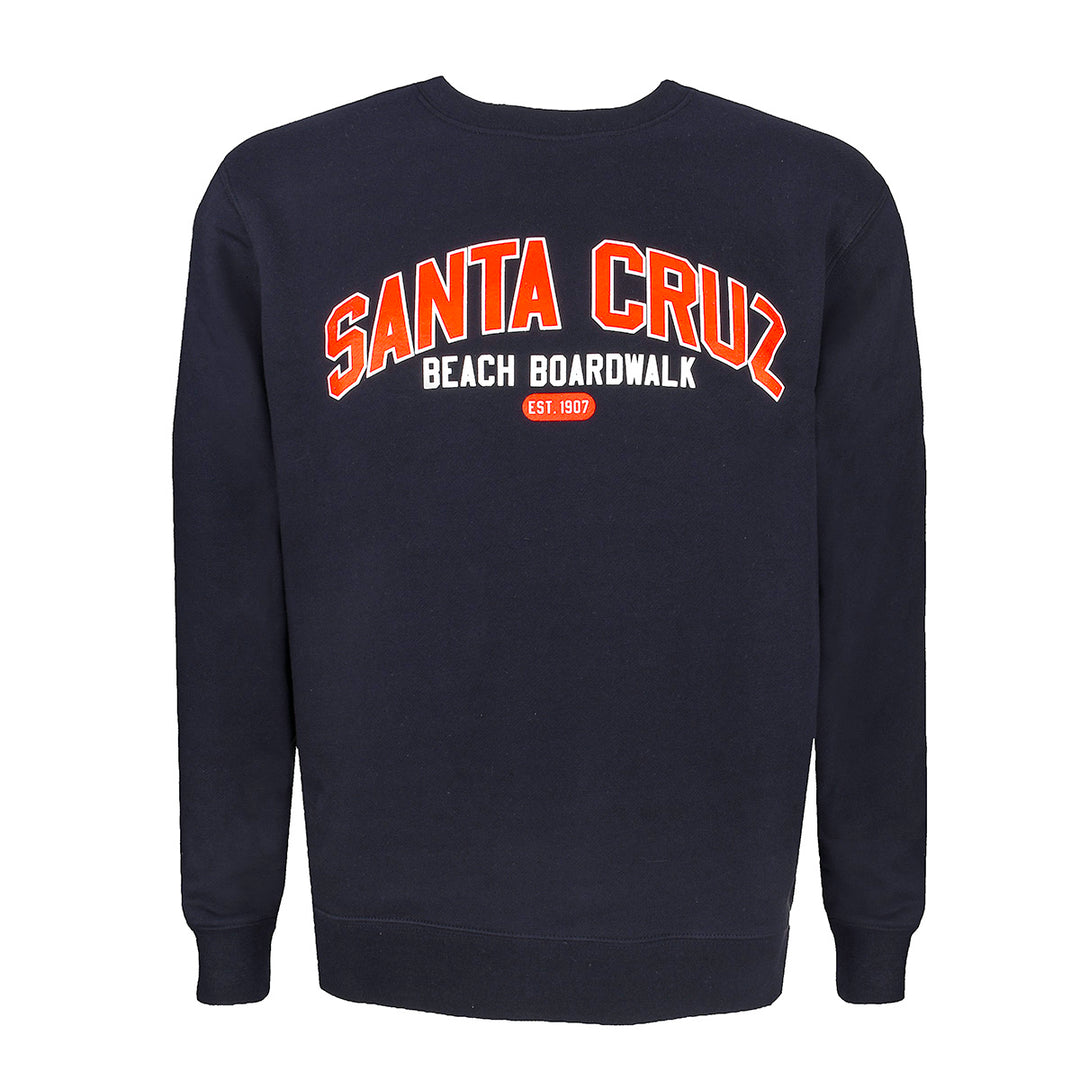 Beach Boardwalk Varsity Crew Sweatshirt