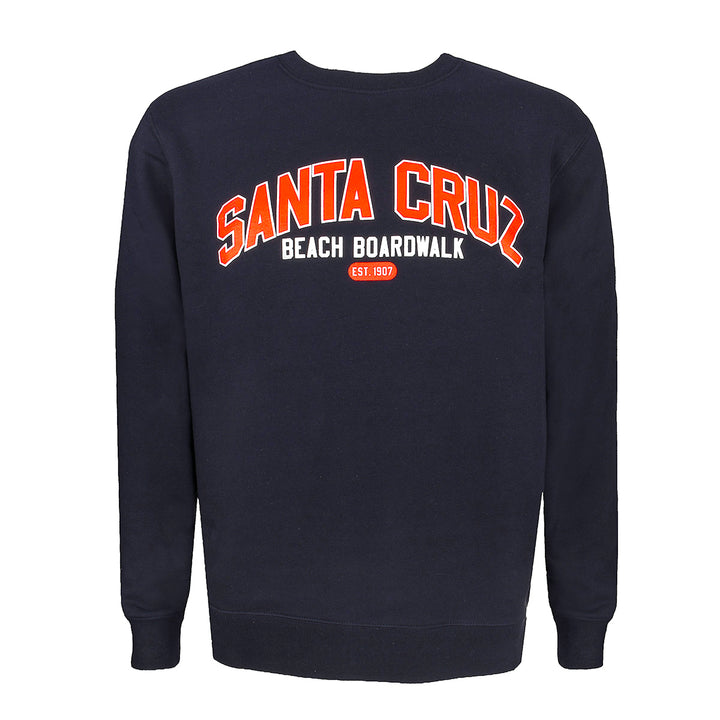 Beach Boardwalk Varsity Crew Sweatshirt