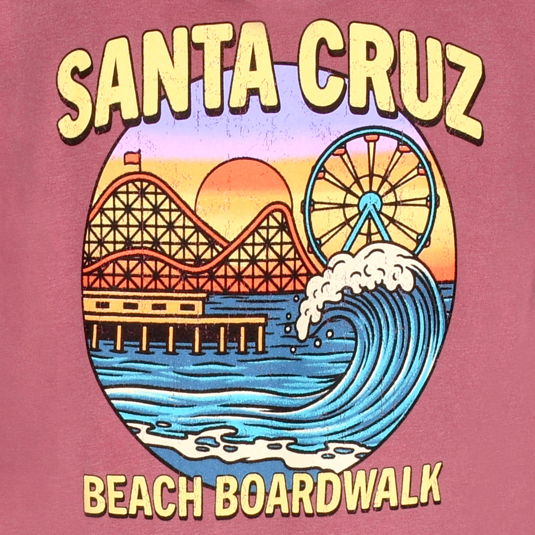 Boardwalk Vintage Retro Circle Pullover Hoodie