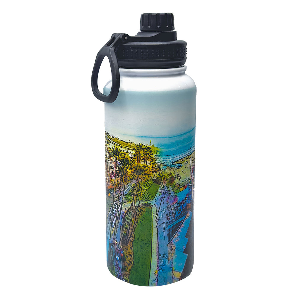 Santa Cruz Beach Boardwalk Water Bottle