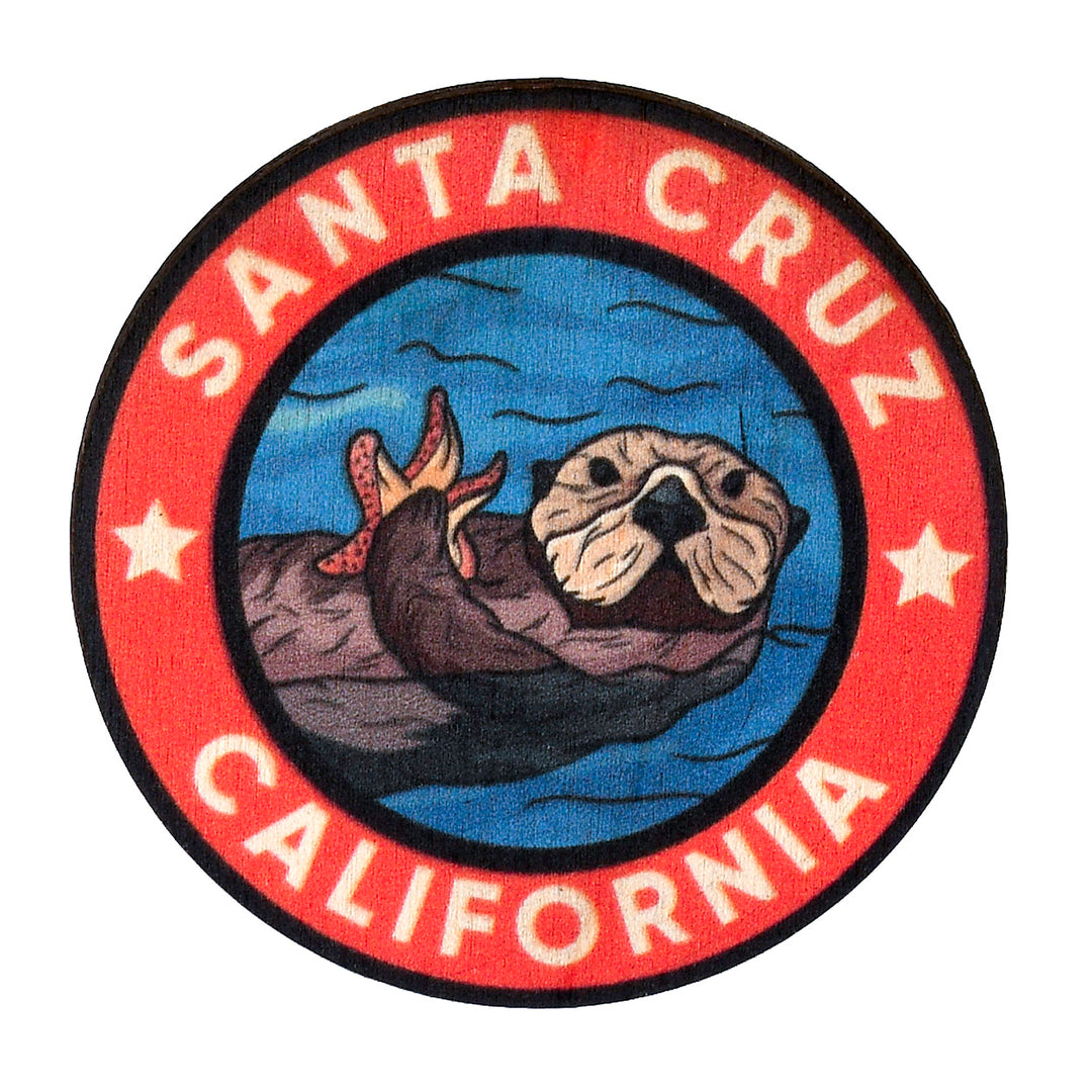 Santa Cruz Otter Magnet