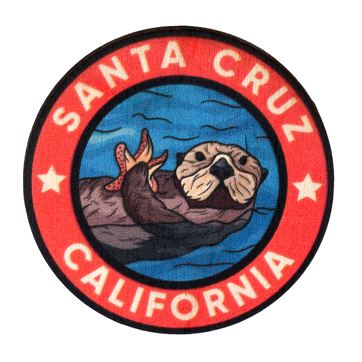 Santa Cruz Otter Magnet