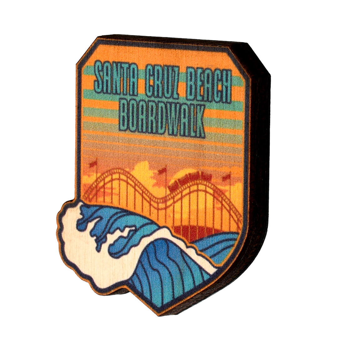 Wooden Waterpark Magnet