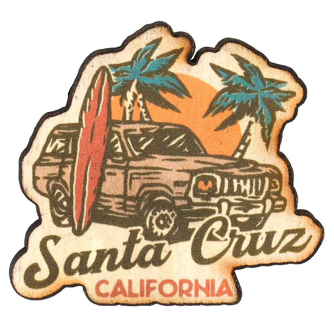 Santa Cruz Woody Magnet