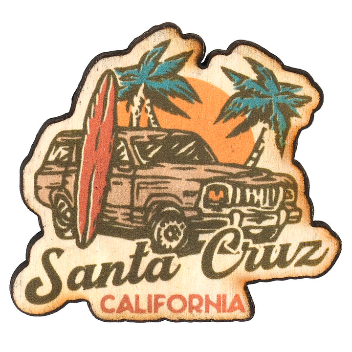 Santa Cruz Woody Magnet